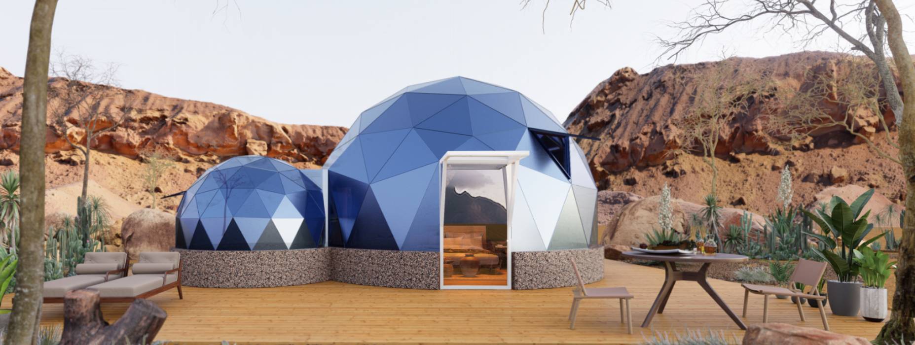 黔南球形智能光伏玻璃星空房